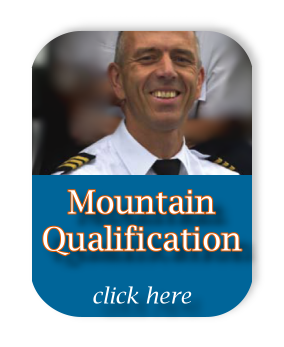 Mountain Qualification. Flight Lessons American Flight Services Rotterdam The Hague Airport  Flight Training
